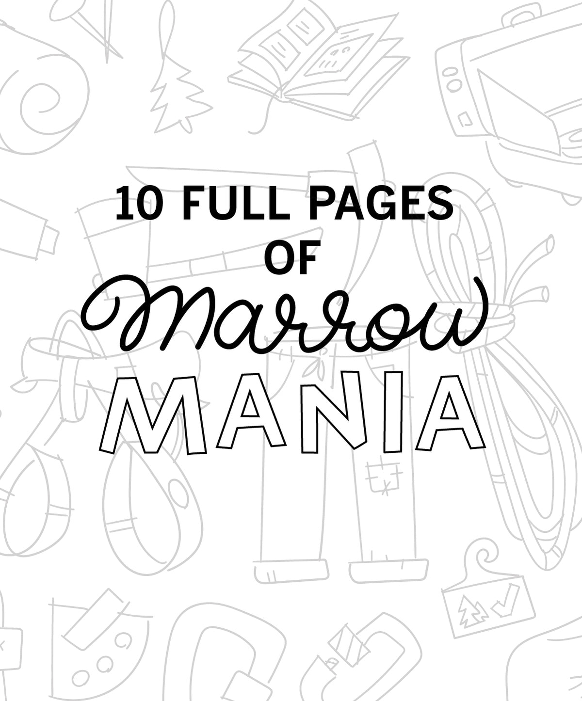 Heavy on the Color · Volume 01 · A Marrow Coloring Book Download
