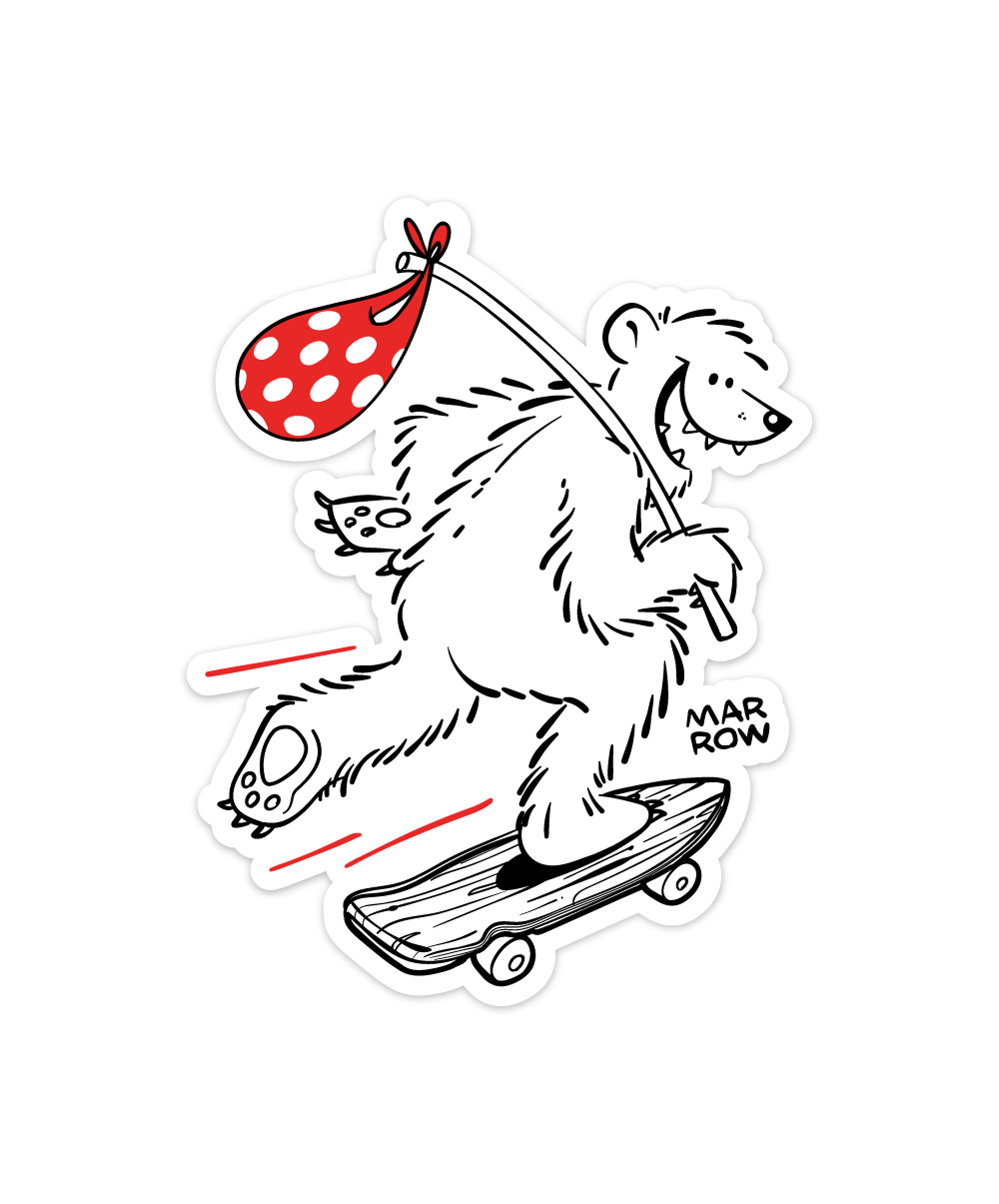 Bear Footed magnet