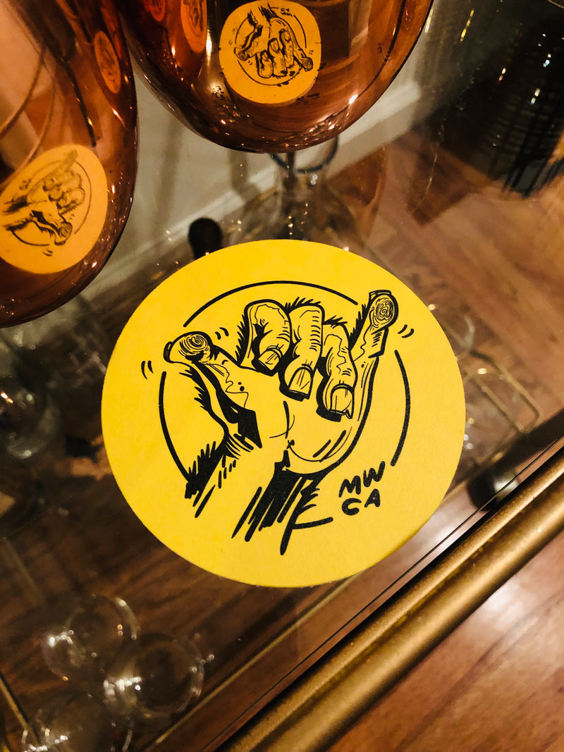 Gross Shaka drink coaster