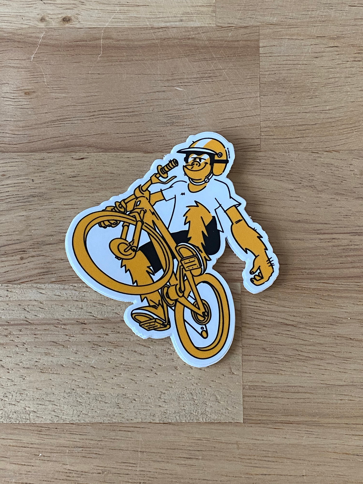 Monkey Wheelie sticker
