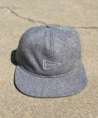 Stoked Grey Wool Cap Premium