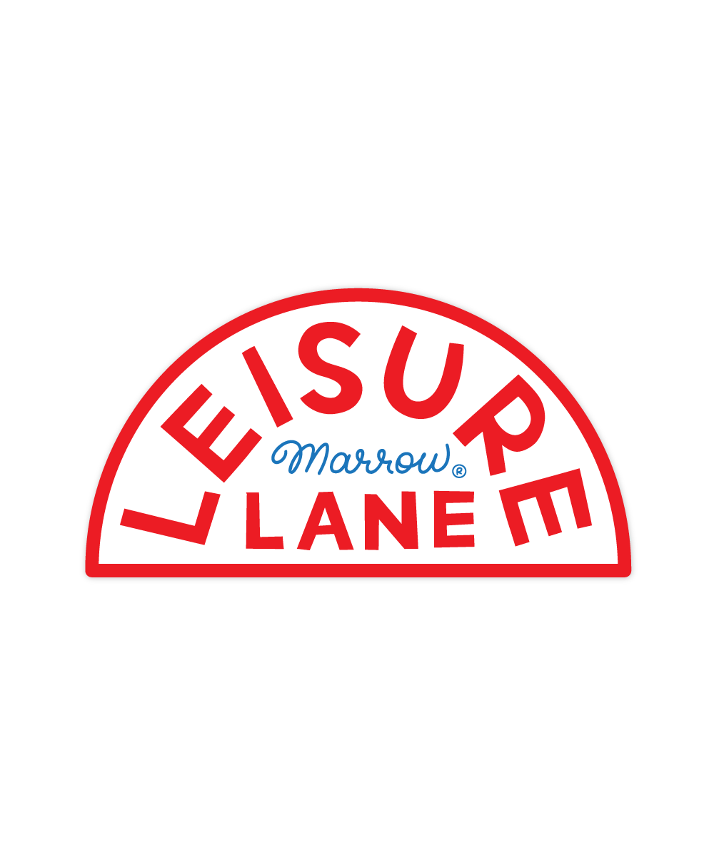 Leisure Lane sticker