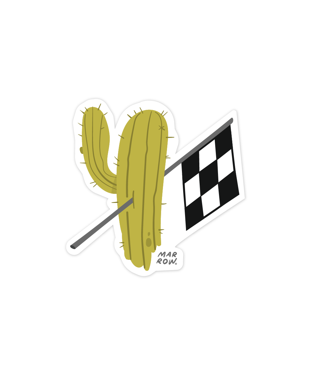 Saguaro Speedway sticker