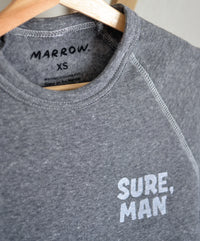 Women's Sure, Man Fleece Sweatshirt